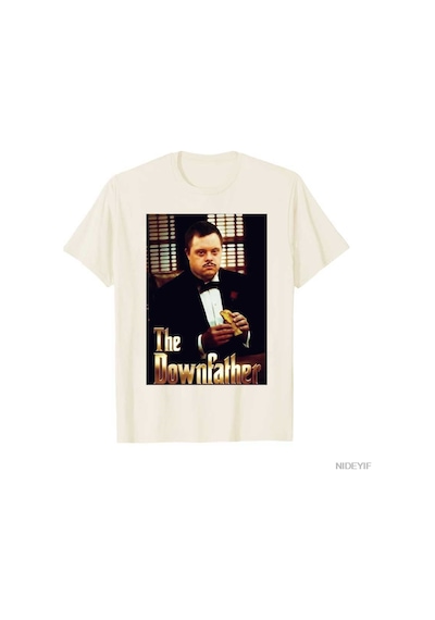Flood Of Style The Downfathe Meme T-shirt Erkekler Kadınlar Için % 100% Pamuklu Tişörtler Kısa Kollu Üstler Bej
