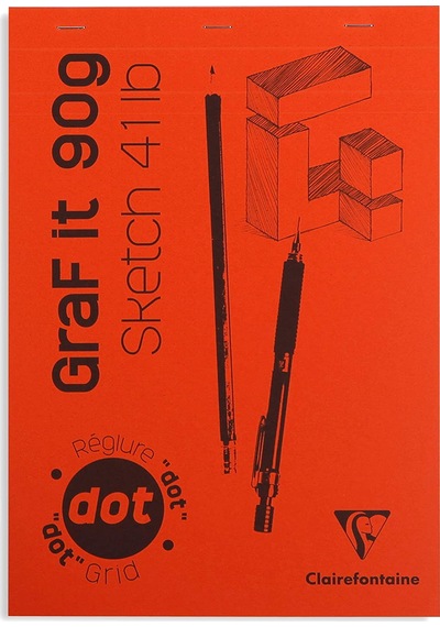 Clairefontaine Noktalı Bloknot A4 90 G 80yp.