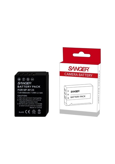 Sanger Np-w126 Fotoğraf Makinesi Batarya Sku: Mır8690010128973