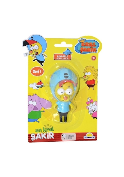 02970 Kral Şakir - Şakir Tekli Bendable Bükülebilir Figür 10  CM