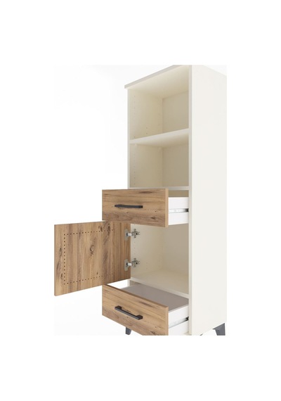Arges Dolap 3 Raflı 2 Çekmeceli Tek Kapaklı 44x30x134 Aytaşı-çam Aytası Arges Dolap 3 Raflı 2 Çekmeceli Tek Kapaklı 44x30x134 Aytaşı-çam Aytası