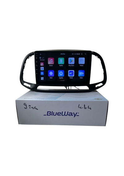 Fiat Doblo 2014-2020 Blueway 4-64 Profesyonel Oem Multimedia 9"