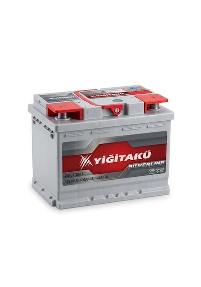 Yiğit Akü 12 V 60 Ah 540 A En Akü