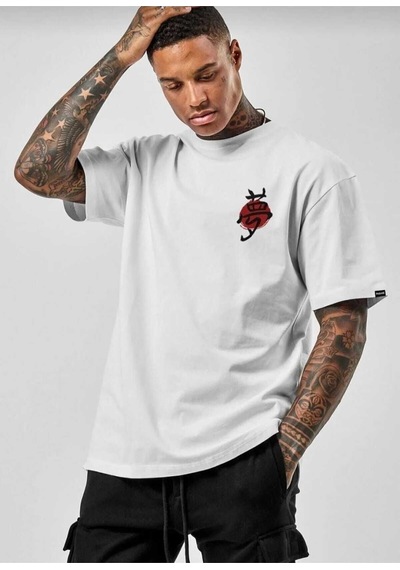 Kozia Outdoors Malkoçbey Çin Yazısı Baskılı T-shirt Beyaz