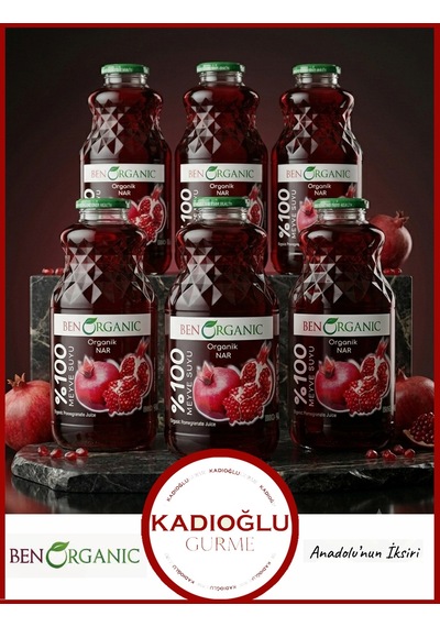 Benorganic Organik Nar Suyu 946 Ml X 6 Adet