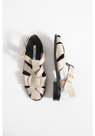 Wolk Shoes Asel Kadın Sandalet Bej