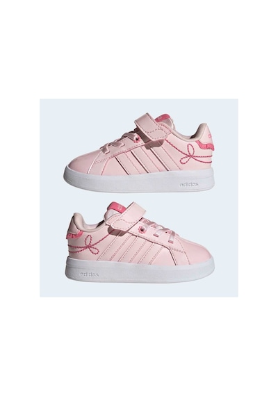 Adidas Grand Court 3.0 Girls El Bebek Sneaker Kı8121 Distilled Pembe