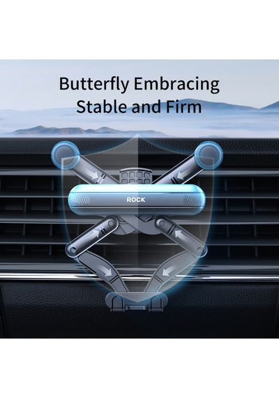 Universal Gravity Air  Araç Tutucu Siyah Siyah