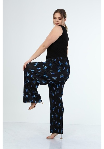 Myline Astarlı Plise Pantolon (532246862)