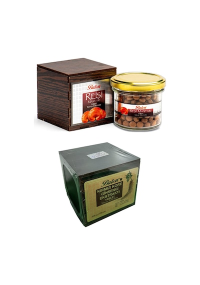 Balen Reishi (Ganoderma Lucidum)+Kırmızı Kore Gınseng