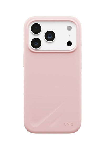 Apple iPhone Uyumlu 18 Pro Max Kılıf Sıvı Silikon Lino 2.5 Metreden Düşmeye Dayanıklı Soft Yumuşak Magsafe Kapak Pembe