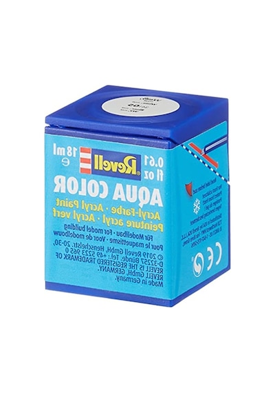 Beyaz Mat Su Bazlı Maket Boyası, 18 Ml 0,15 L