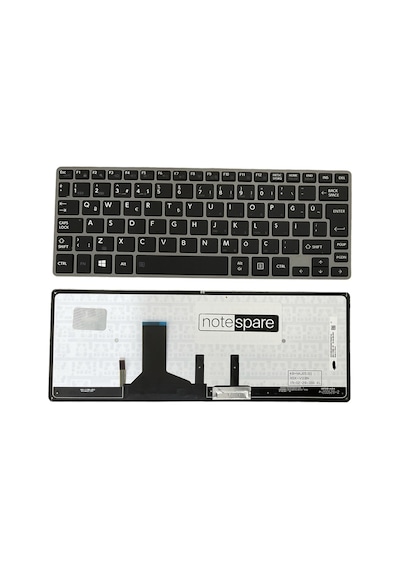 Toshiba İle Uyumlu 4b.naj05.001, 9z.najbn.001, 9z.najbn.00t Notebook Klavye Işıklı Siyah Tr