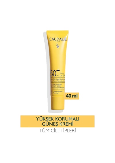 Caudalie Very High Protection Fluid Yeni Spf50+ 40 Ml