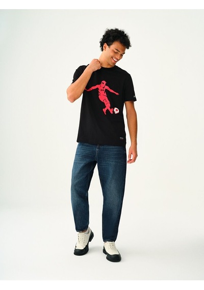 LOFT Regular Fit Erkek Tshirt K.kol Lf2038391 Q1.v1 Siyah