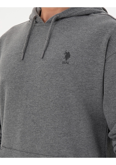 U.s. Polo Assn. Erkek Antrasit Melanj Sweatshirt 50298271-vr081 Antrasit Melanj