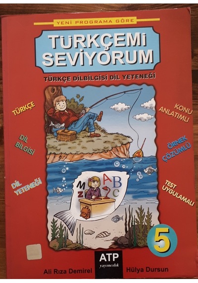 5.Sınıf Türkçemi Seviyorum Türkçe Dil Yeteneği Konu Soru 1995 Bas