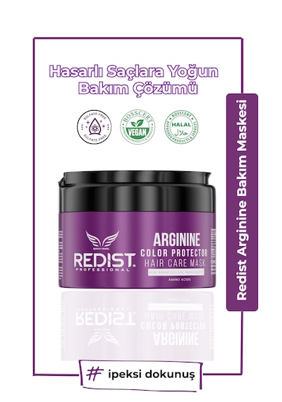 Redist Arginine Renk Koruyucu Saç Bakım Maskesi / Yoğun Onarım 250 Ml