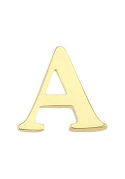 Goldkupe 14 Ayar Altın A Harf Küpe 0,45 Gr-1362