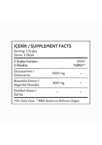 Biomet Bmt S1 Glukozamin Ak Günlük Eki 500 ML