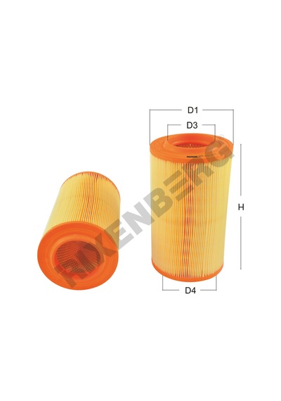 Fıat Ducato Tum Modeller Hava Fıltresı Rxa4236-1349042080-c17237
