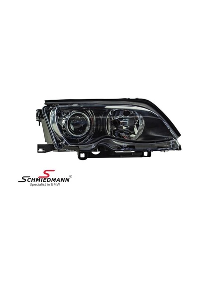 Bmw 3 Serisi 2001-2004 Ön Far Elektrikli Motorlu Xenon Siyah Sağ Oem No: 63127165776