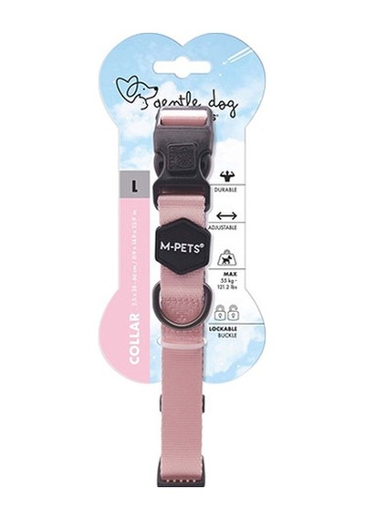 M-pets Gentle Köpek Boyun Tasması Pembe Large 38-66 Cm 244-58018.04 Renkli