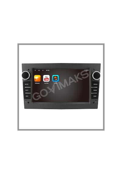 Govimaks Opel Astra H-corsa D-vectra C-zafıra Uyumlu 4 Gb Ram 64 Gb Hafıza Androıd Multımedıa 7"