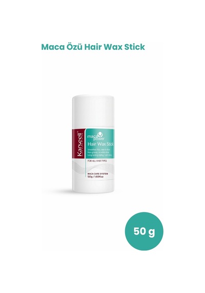 Maca Wax Stick Kabaran Uçuşan Saçlara Anında Çözüm Doğal Görünüm Sabitleyici 50g - 865397935