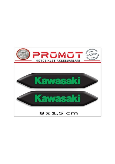 Kawasaki Damla Logo Sticker 02 Diğer