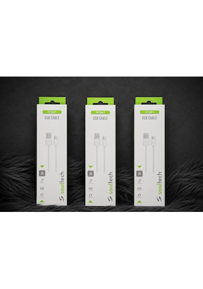 Soultech 2.a Type-c Kablo 3 Adet 1