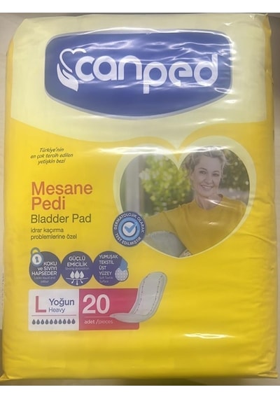 Canped Mesane Pedi L Beden Büyük Boy Yoğun 20'Li