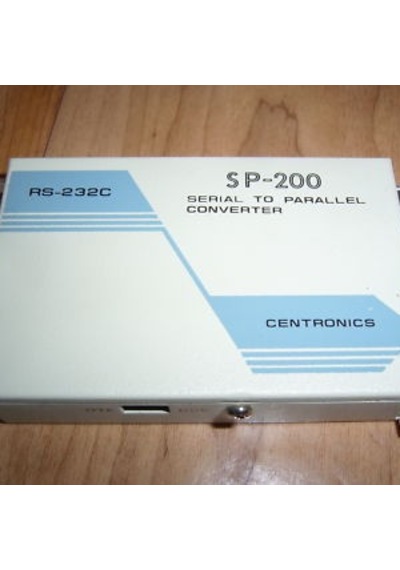 Centronics Seri-paralel Dönüştürücü Sp-200 Rs-232c Zx
