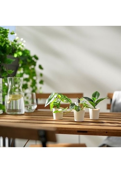 Ikea Fejka Saksılı Yapay Bitki, Yeşil, 3 Adet Yaprak