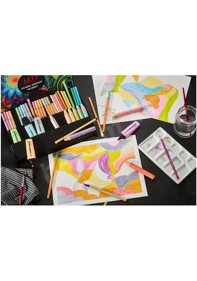 Stabilo Arty Creative Pastel Boyama Seti 50'li