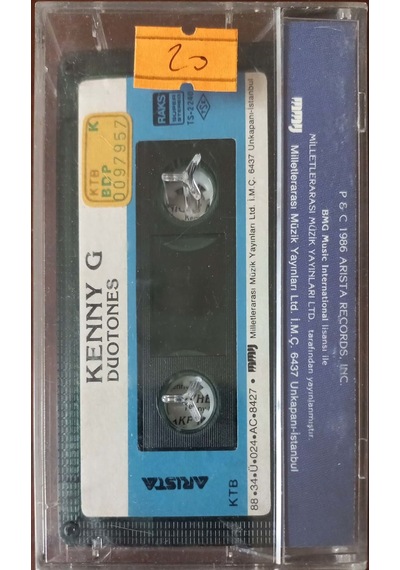 Plak Değildir Kaset Tir Kenny G Duotones Kaset