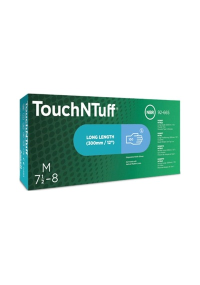 Ansell Touchntuff 92-665 Darbe Ve Kimyasal Dirençli Tek Kullanıml