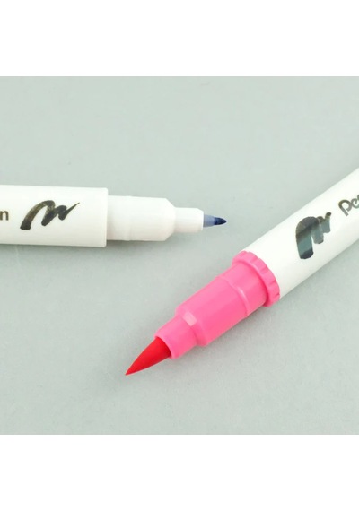 Pentel Arts Brush Sign Pen Twin 12'li Fırça Uçlu Kalem Set / Sesw