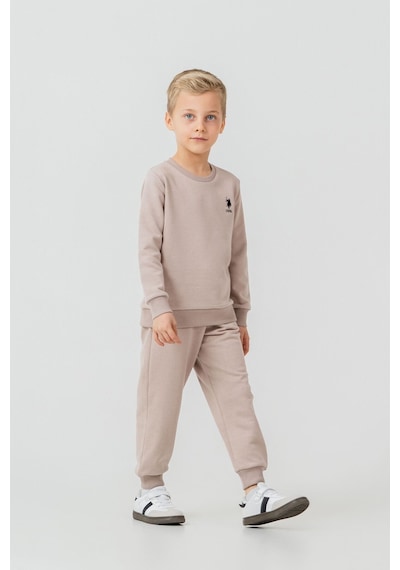 U.S. Polo Assn. Erkek Çocuk Baskılı Sarı Uzun Kol Eşofman Takımı Us2606-c-v3 Us2606-c-v3