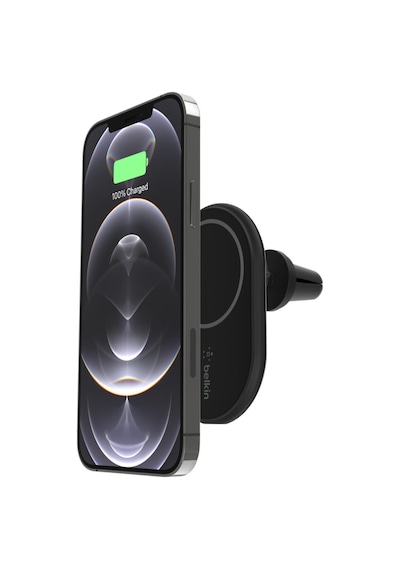 Belkin WIC004BTBK Adaptörlü Manyetik Kablosuz Araç Şarj Cihazı 10W