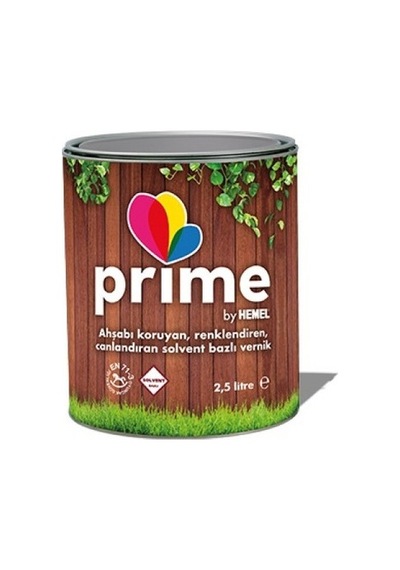 2,5 Lt Çam Renkli Solvent Bazlı Vernik Ahşap İçin 0.3