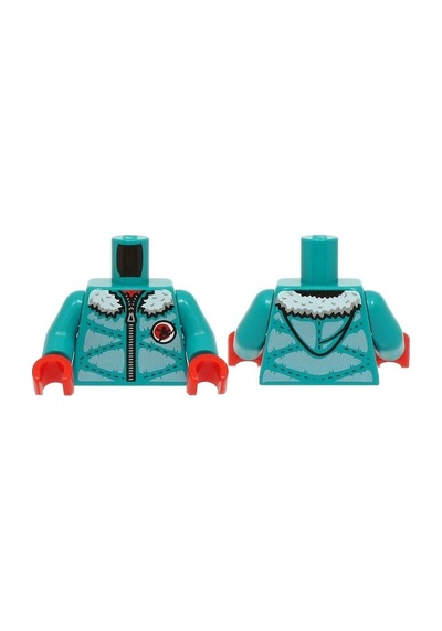 Minifigür Parçaları: Torso, Vücut, Gövde: 973pb5550c01