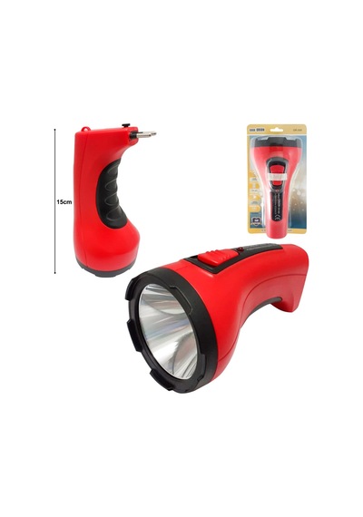 Silver Toss Şarjlı Led El Feneri 5w 1led St506