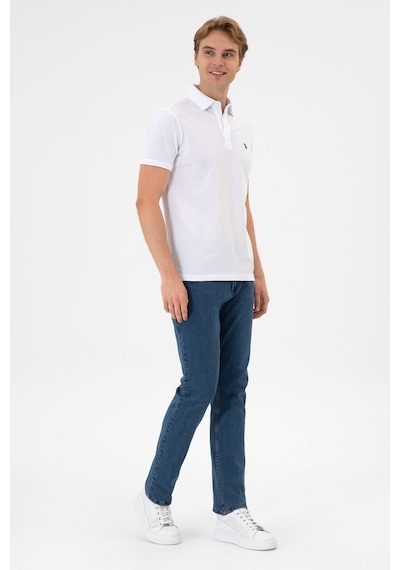 U.S. Polo Assn. U.s. Polo Assn. Erkek Beyaz Tişört Basic 50306015-vr013