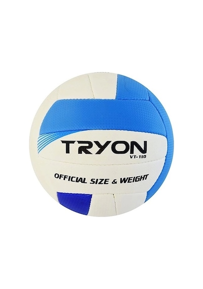 Tryon Vt-110 Mavi Beyaz Voleybol Topu Beyaz