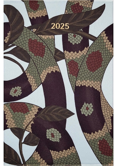 Moleskine Özel Seri Snake Leaves 12 Ay Haftalik Ajanda + Vegea Ma Çok Renkli