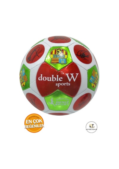 Futbol Topu - Parlak Yüzeyli Kaliteli Parlak Futbol Topu