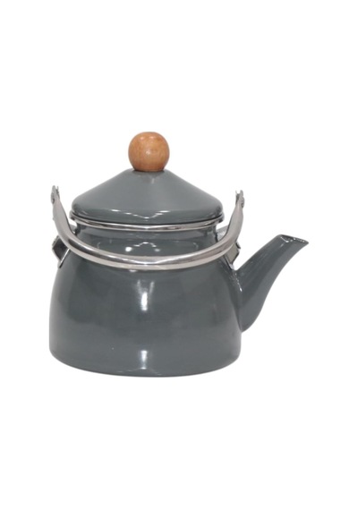 Gray Emaye Demlik Kettle Küçük 1.1 Lt Belirtilmemiş