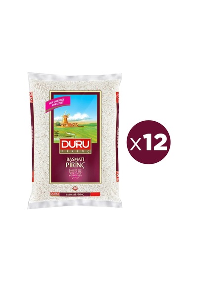 Duru Basmati Pirinç 12 x 1 KG