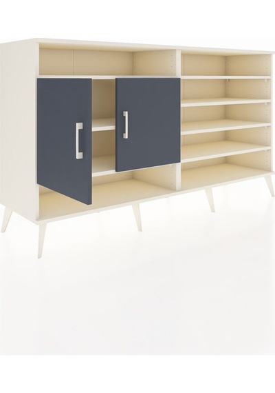 Hyperion Konsol 7 Raflı 2 Kapaklı 176x44x99 Aytaşı-antrasit/çam Aytası/antrasıt - Aytası Hyperion Konsol 7 Raflı 2 Kapaklı 176x44x99 Aytaşı-antrasit/çam Aytası/antrasıt - Aytası